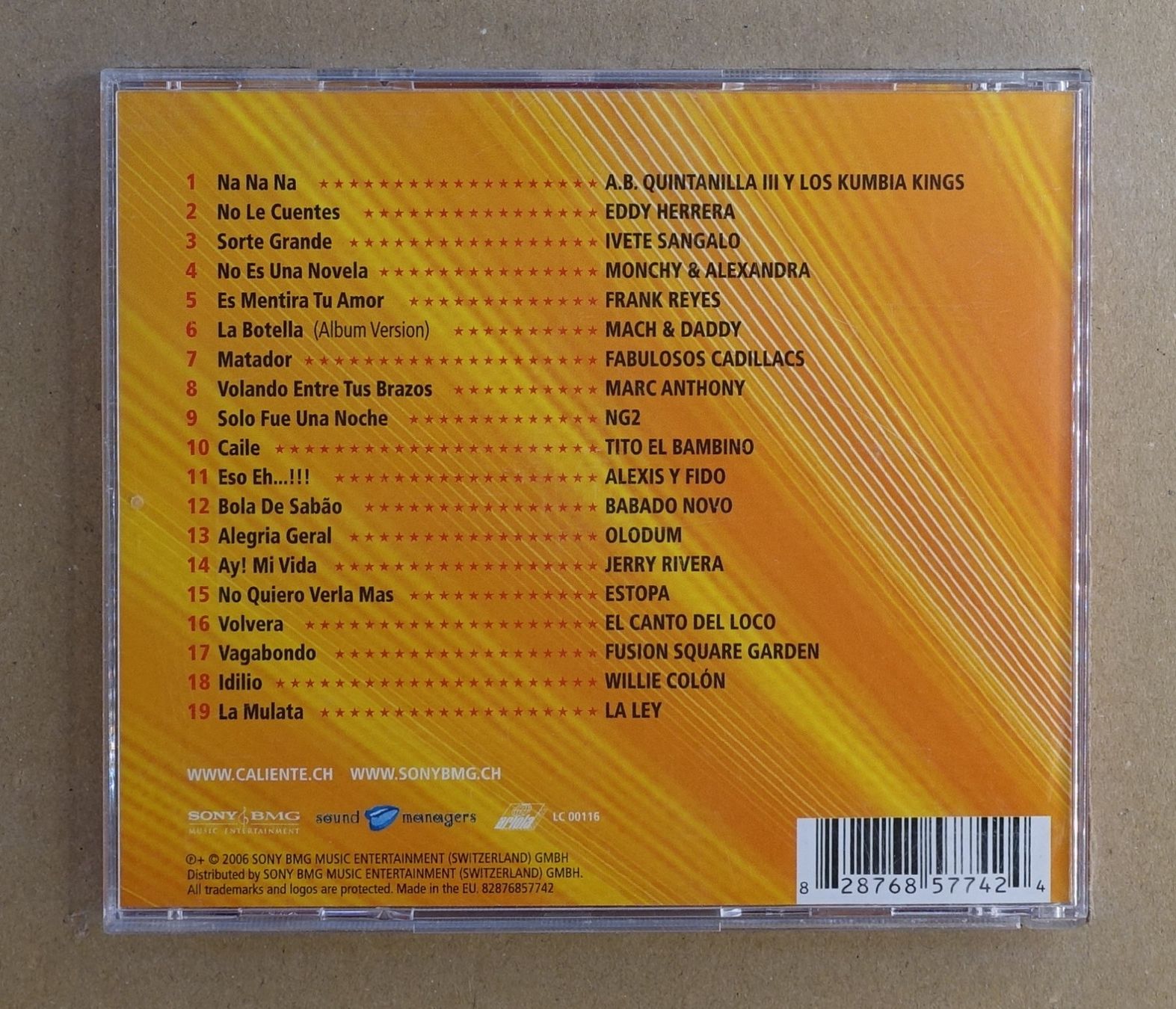 CDs: Caliente 2006 - T5 – D'occasion à Sessa par discoverymedia 1