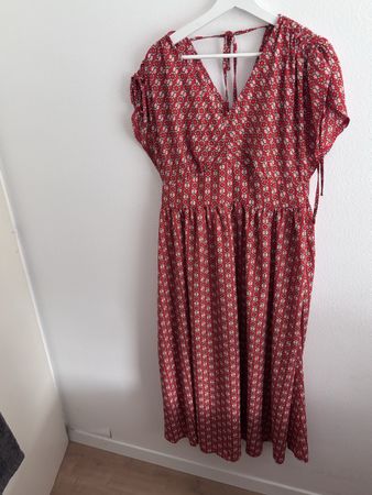 Robe longue, rouge  Molly Bracken, Taille L.