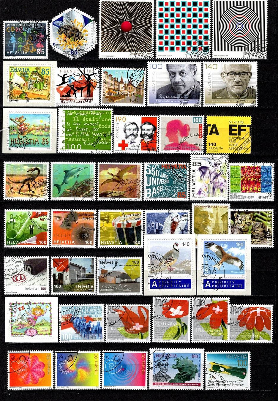 Tous les timbres: Sammlung Schweiz (792) – D'occasion à Burgdorf par blinky01 1