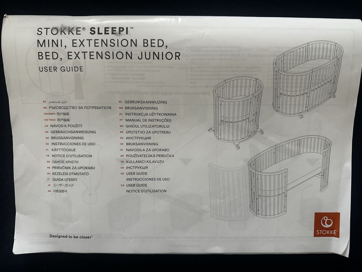 Stokke Letti: Lit Stokke (mini sleepi / extension bed / junior) – Usato da Prez-vers-Noréaz venduto da Roxeeys