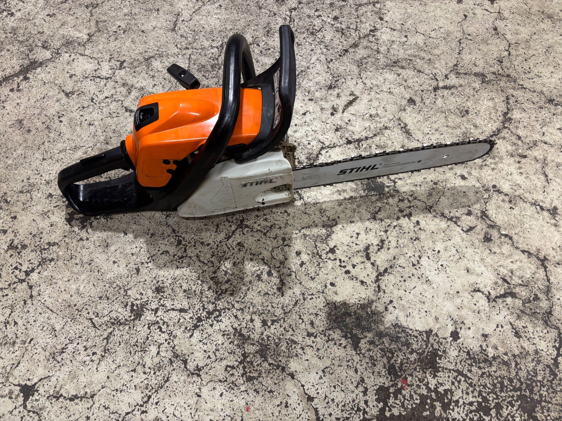Stihl Seghe: STIHL MS 171 Benzin-Kettensäge – Usato da Grono venduto da Alpina6537 4
