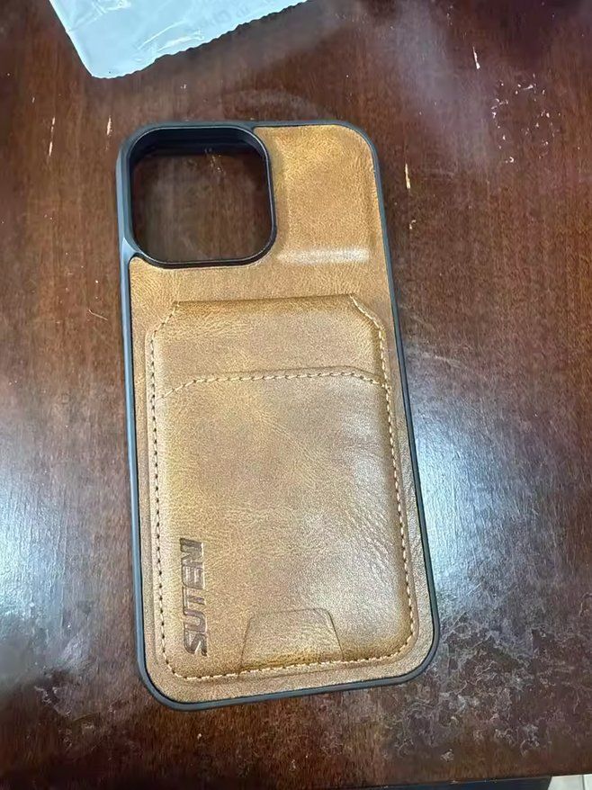 Apple Cover & Protezioni schermo: Brieftasche Leder mit Retro Klappe für Iphone 16 Pro Max – Nuovo e nell'imballaggio originale da Lausanne venduto da KUNKI-DESTOCK 3