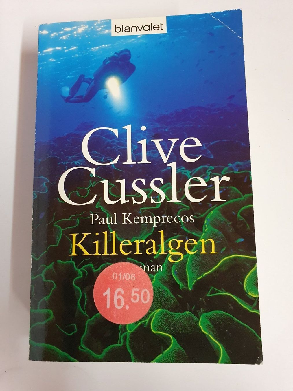 Libri: Clive Cussler - Killeralgen – Usato da Oberdorf BL venduto da BaldenEagle
