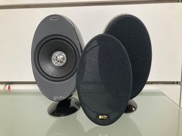 KEF HTS3001SE Lautsprecher, Schwarz, Paar