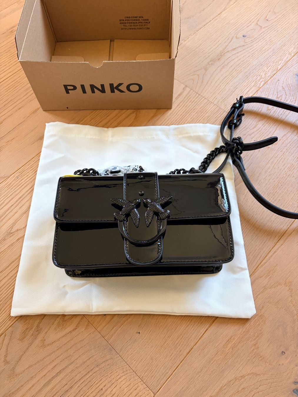 Pinko Borse da donna: PINKO Mini Love Bag schwarz – Nuovo e nell'imballaggio originale da Hofstatt venduto da alchemilla8 5