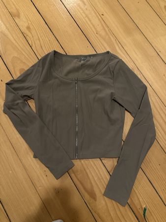 Aim'n Sportjacke Reissverschluss schlammbraun Grösse S
