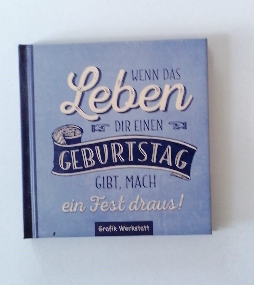 Libri: kleines Geburtstagsbüchlein – Nuovo (secondo la descrizione) da Grächen venduto da Hel7890
