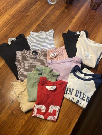 11xMädchenshirts 158-XS