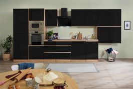 710 Küchenzeile Küchenblock 445cm E/SO/SW -Küche Einbauküche