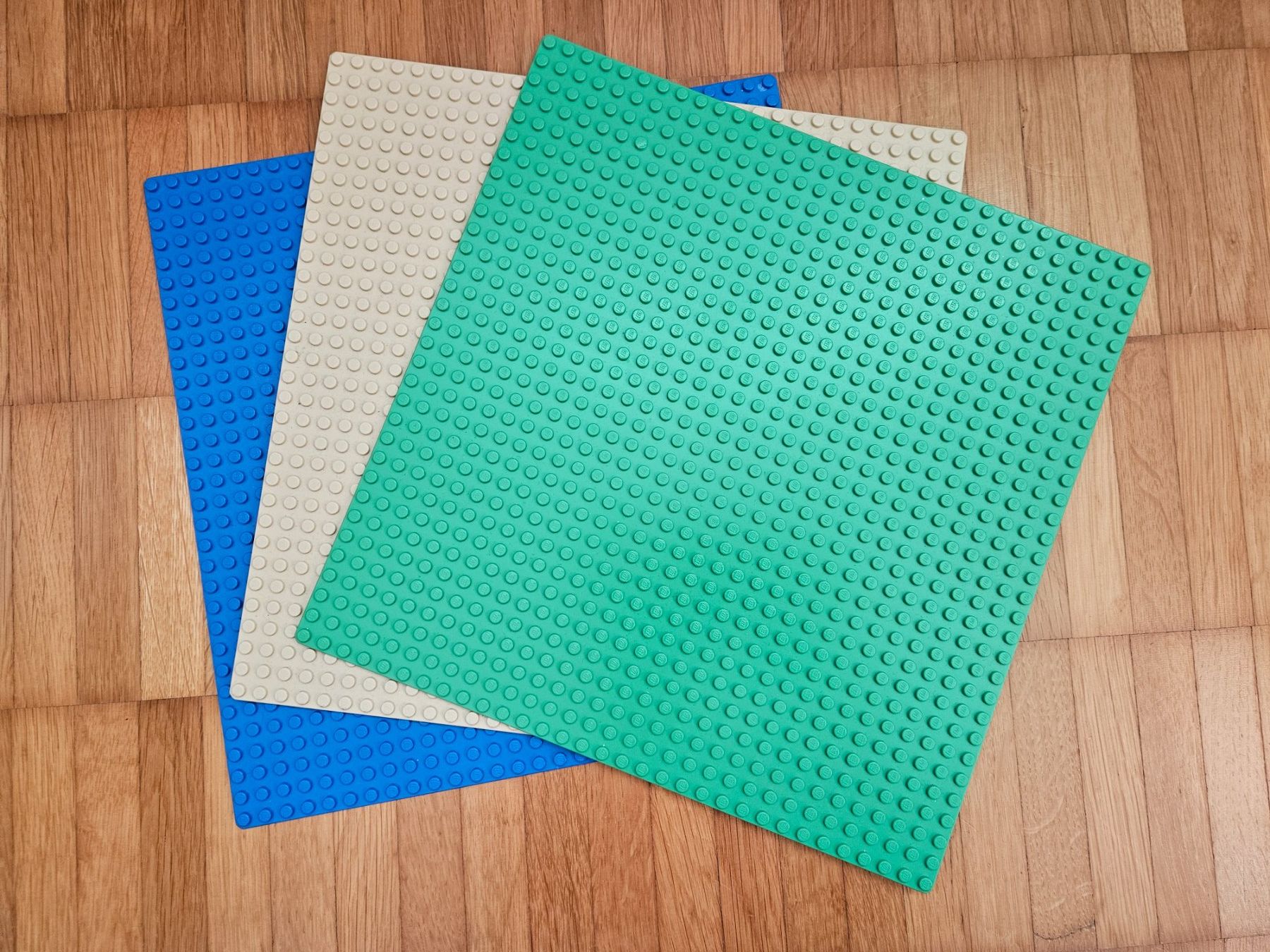 Lego Giocattoli: 3 Lego Basisplatten 32x32 Noppen – Usato da Lausen venduto da Rotezora79