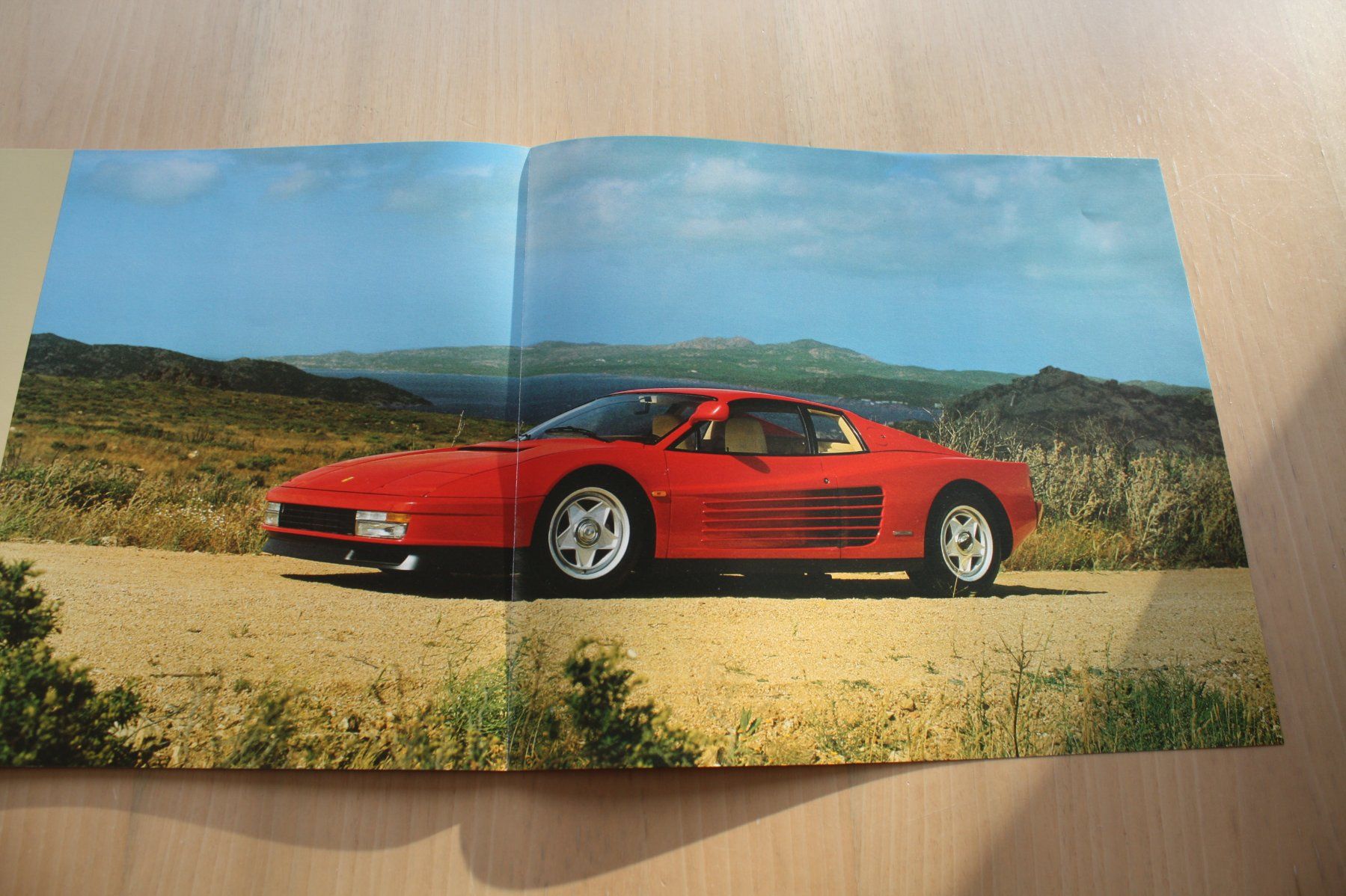 Ferrari Dokumente: Ferrari Testarossa Prospekt 2/1988 – Gebraucht aus Wikon von erwin400 5