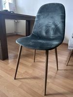 6x grüne Samtstühle von Søstrene Grene
