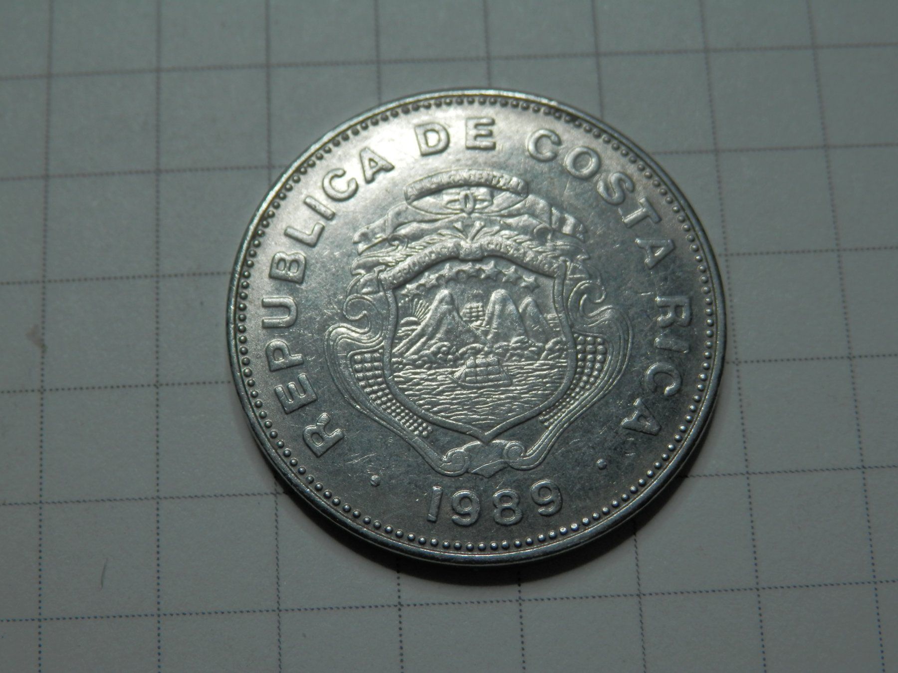 Tutti le monete: Costa Rica 1 Colon, 1989 – Usato da Weiach venduto da weiach81