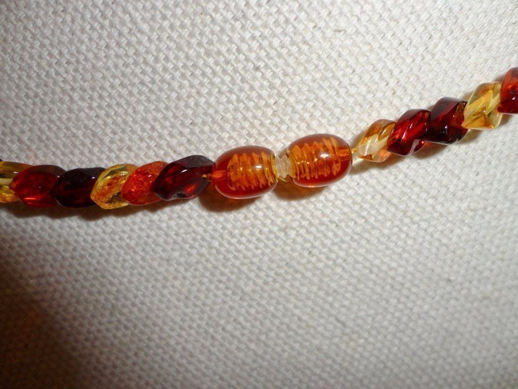 Catenine: Halskette - Bernstein /Ambre/Amber echt – Nuovo (secondo la descrizione) da Biberist venduto da tl-schmuck 4
