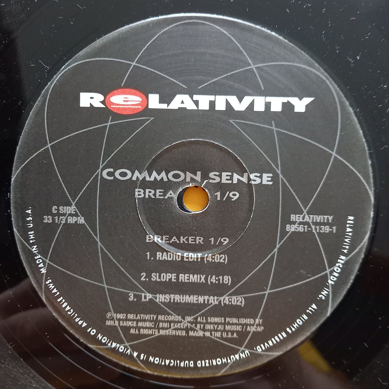 Dischi in vinile: Common Sense – Breaker 1/9 12" – Usato da münchenstein venduto da karl_heinz_krasser 3