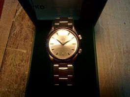 Vintage TUDOR Armbanduhr 1960 mit Wecker, läuft 1A, Heritage
