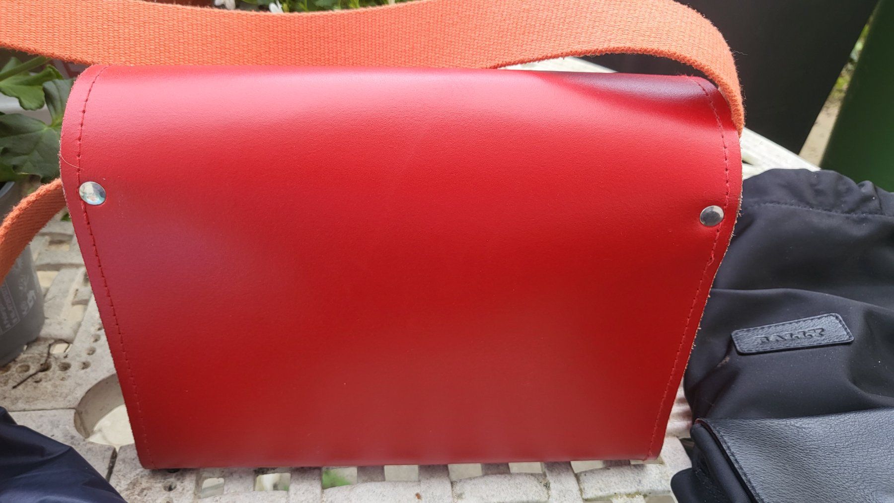 Borse & Zaini: Damenhandtasche rot – Usato da meisterschwanden venduto da ursm03 1