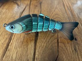 Mehrgelenkiger Rotfeder Wobbler / 10 CM / neu!!!