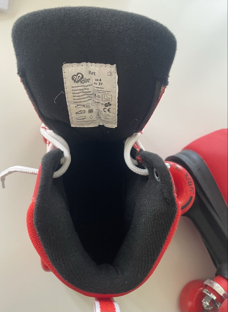 Pattini in linea & Pattini a rotelle: Rollschuhe der Marke Rio Roller rot – Nuovo (secondo la descrizione) da Rütihof venduto da JulieH85 2