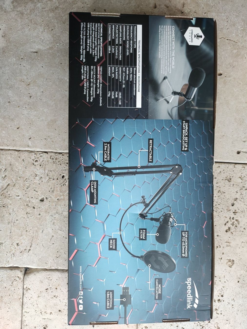 Mikrofone: Microfon-Set von Speedlink Volity Reay Streaming Starter-Set – Neu und originalverpackt aus Kleinbösingen von Belli75 1