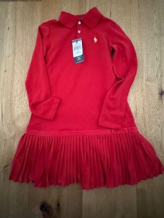 Neu Polo Ralph Lauren Kleid Gr. 7Y