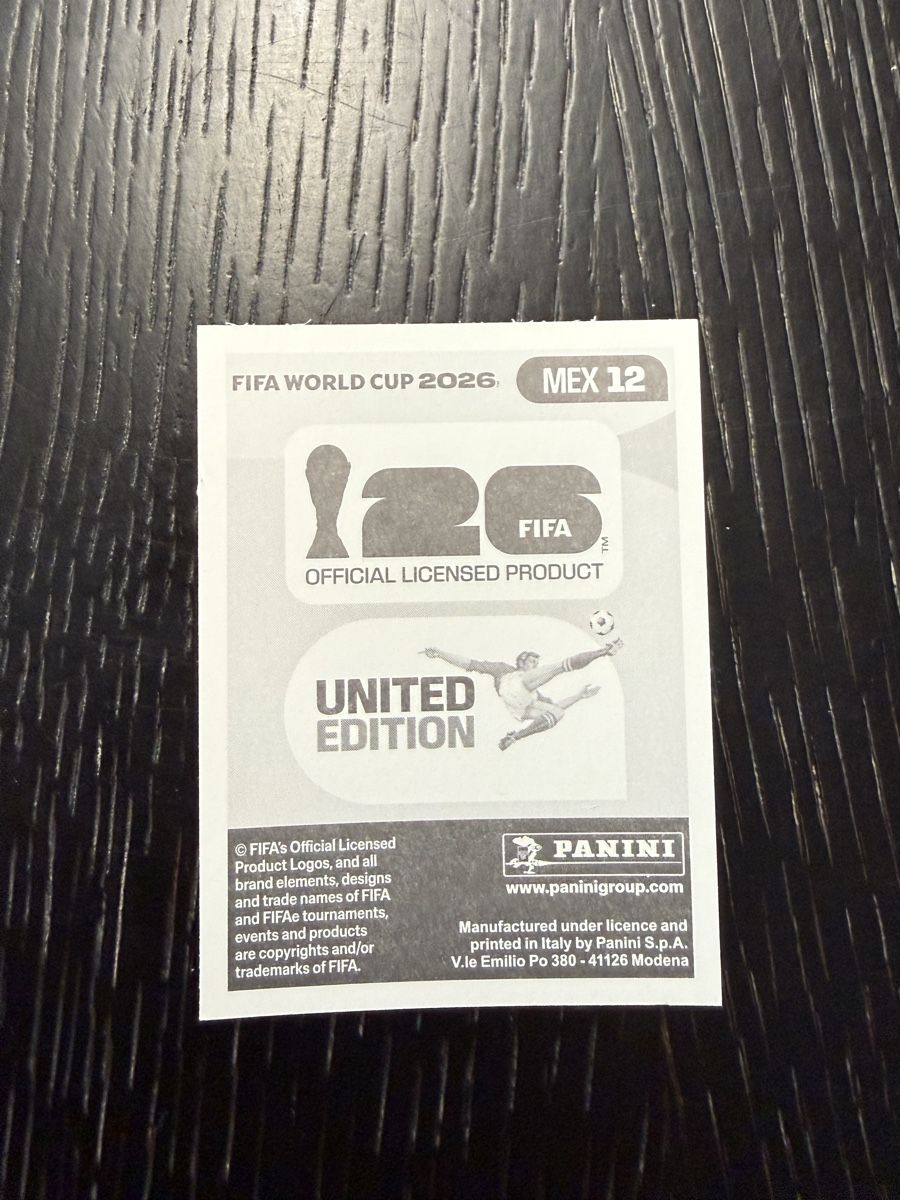Panini Alben: Panini FIFA World Cup 2026. MEX 12 – Neu (gemäss Beschreibung) aus Oberweningen von Burlli 1
