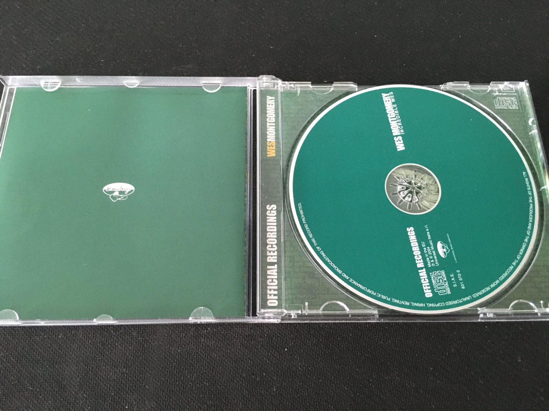 CDs: Wes Montgomery - Incredible Wes -CD- – Gebraucht aus St.Gallen von MedienJoe 1
