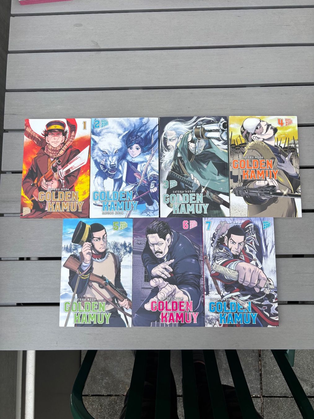 BD: Golden Kamuy Vol 1-7 – D'occasion à Zürich par gas_xf5p