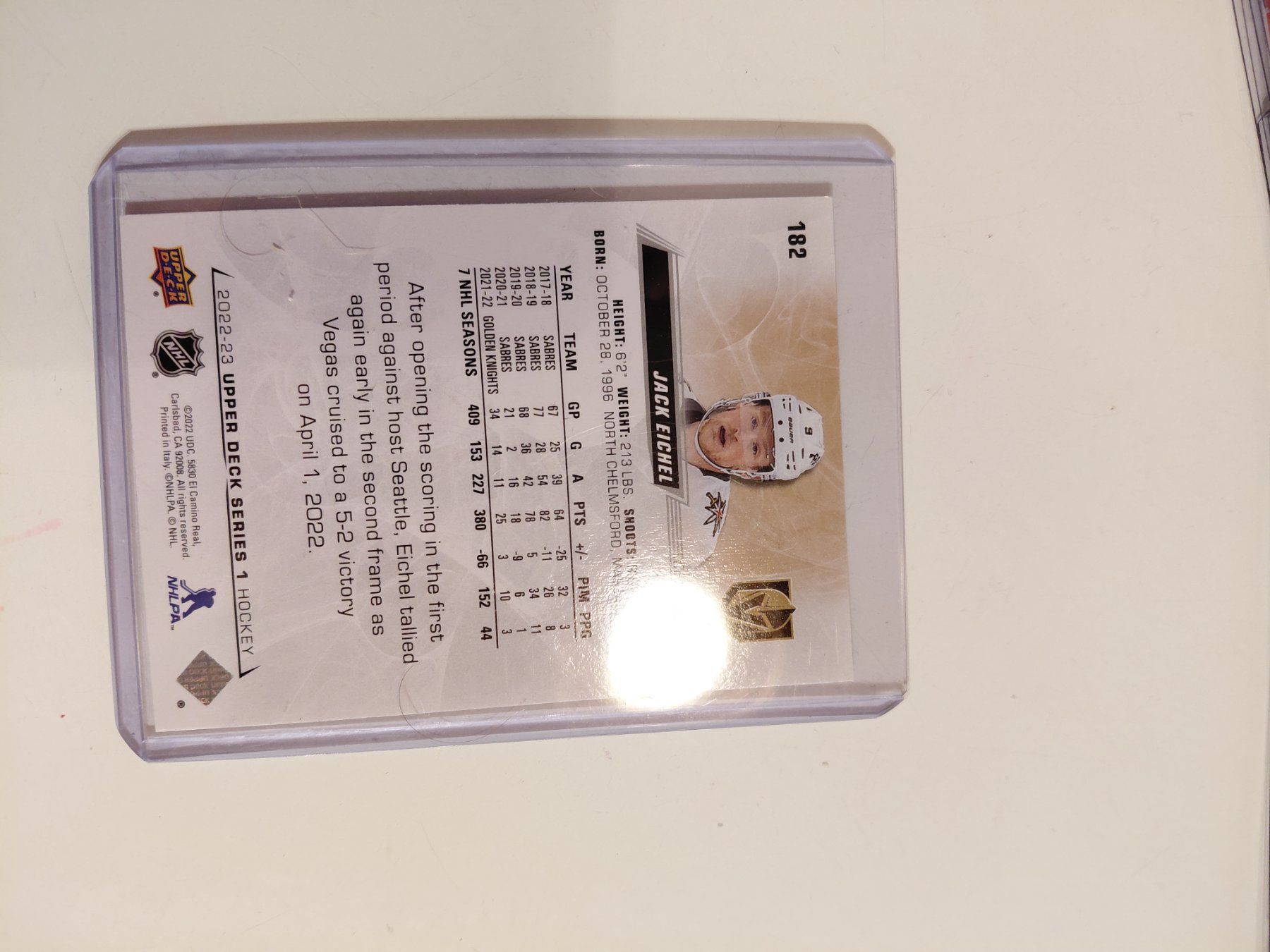 NHL Carte collezionabili: Lot Carte NHL UPPER DECK saison 22-23 – Usato da Fey venduto da lav_ch7f 1