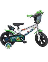 Denver Jungen Fahrrad12 Zoll, UFO und Monster Weiß/Schwarz/G