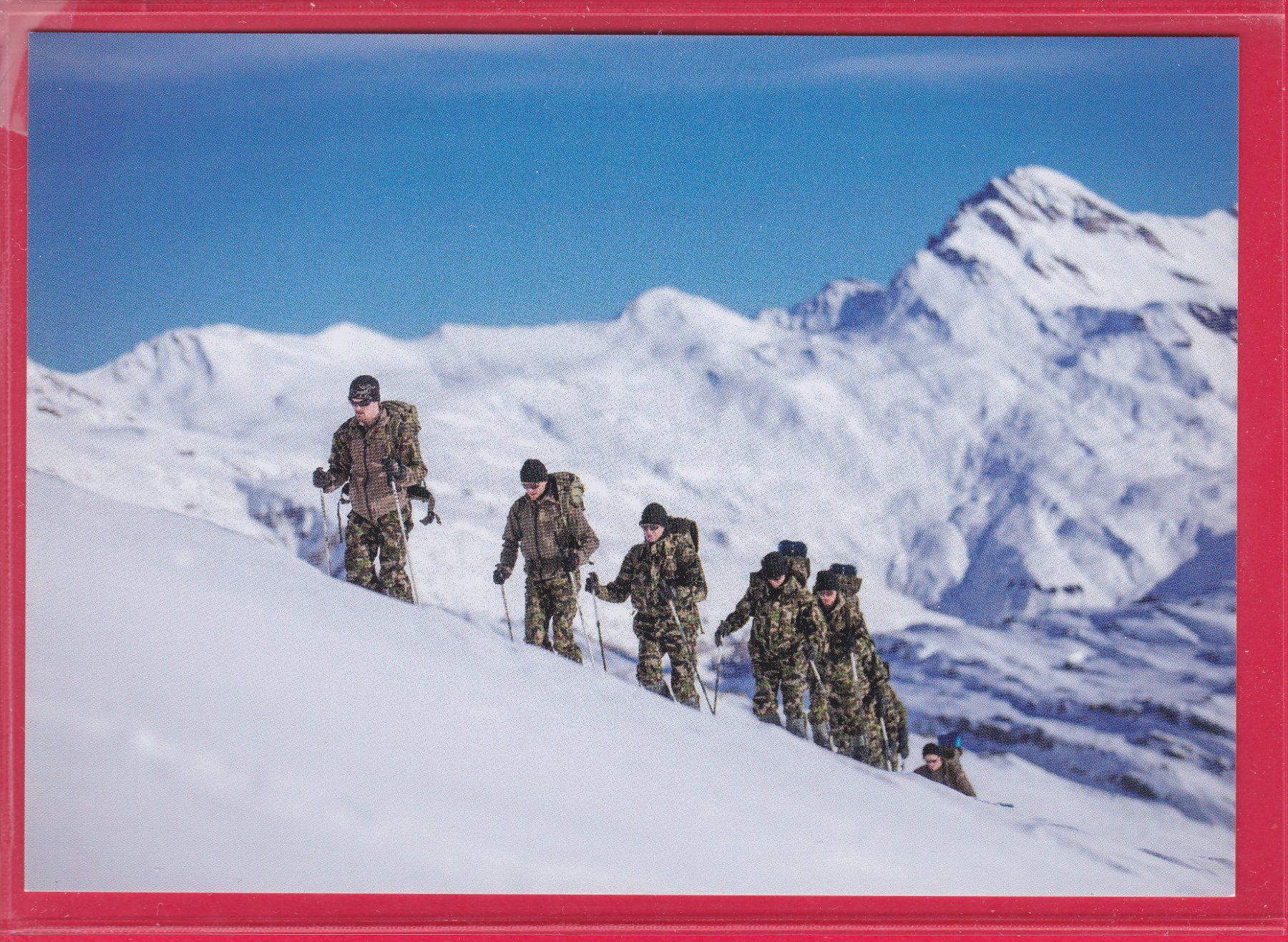 Cartoline postali: VERSCHIEBUNG IM GEBIRGE – Usato da Oberrieden venduto da Gebirgsstelze