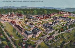 Schweizerische Landesausstellung Bern 1914 Ansicht Norden
