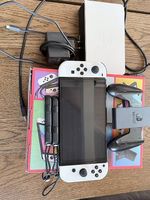 Nintendo Switch OLED weiss , komplett mit Zubehör