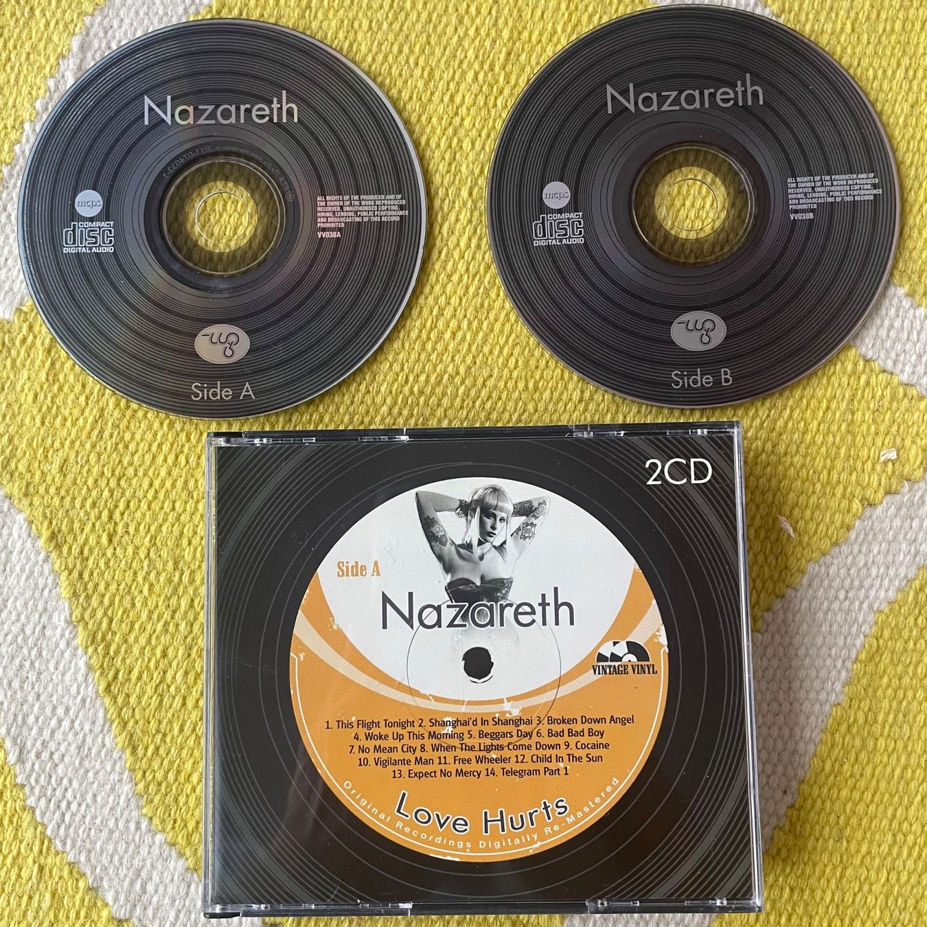 CD: NAZARETH-2CD LOVE HURTS – Usato da Rorschacherberg venduto da CD-Roli