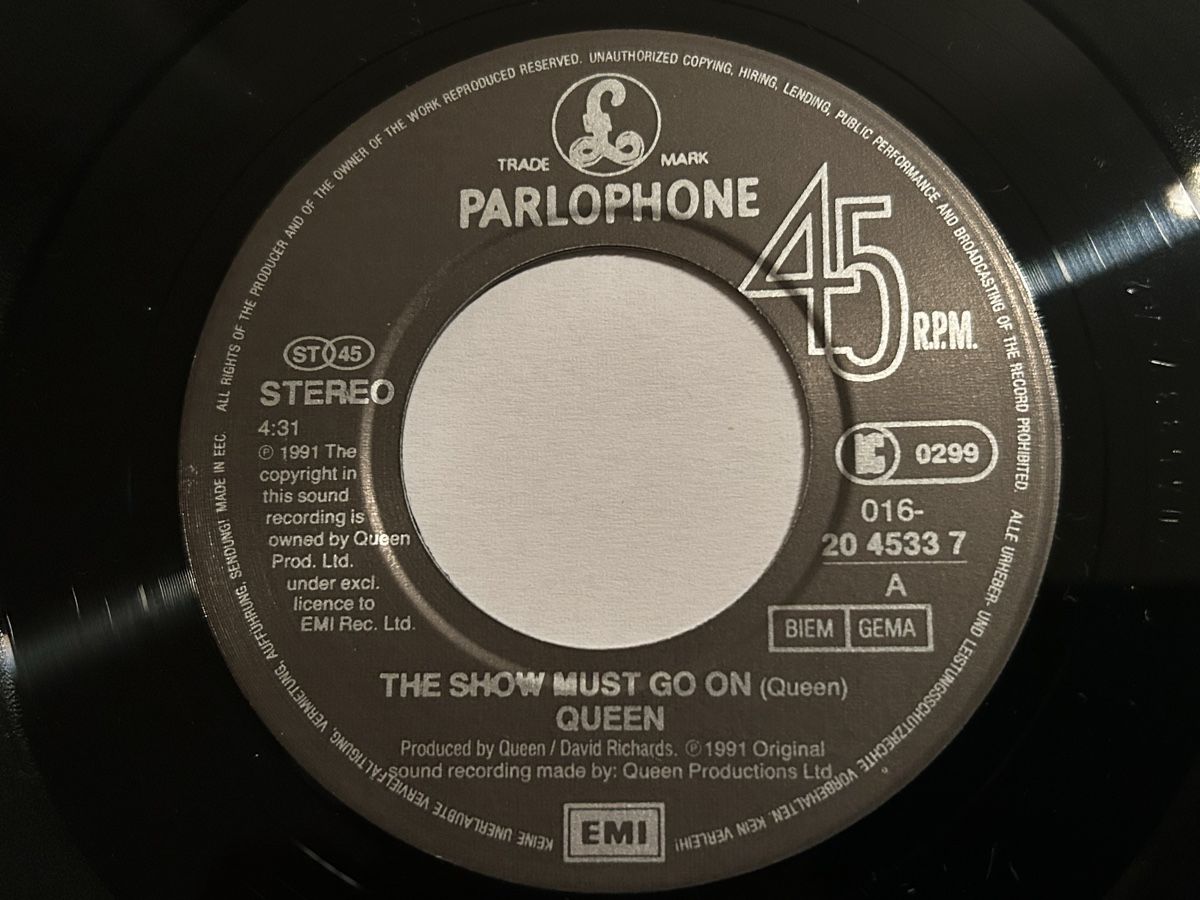Dischi in vinile: Queen. 1991. The Show Must Go On – Usato da Faulensee venduto da Mizuno06 4
