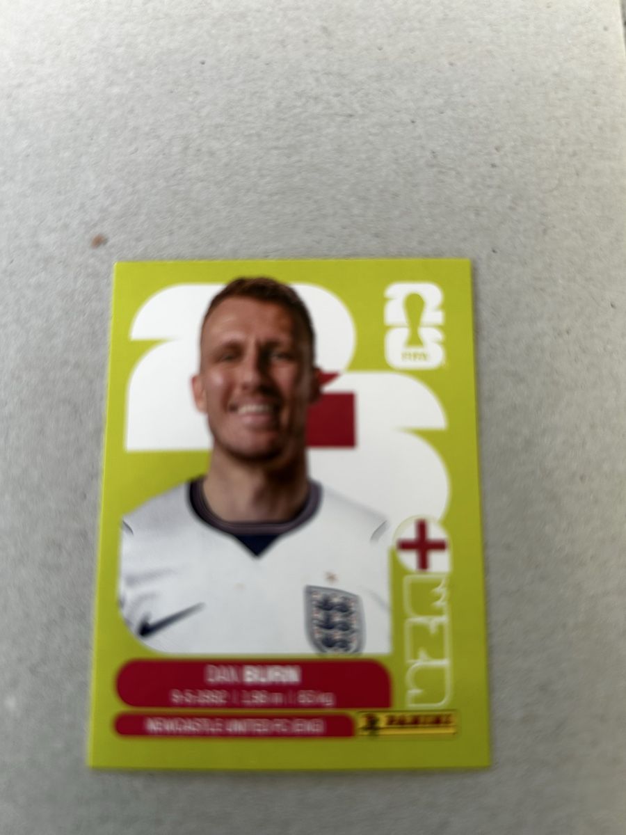 Panini Sammelbilder & Trading cards: Panini WM 2026 ENG 8 Dan Burn – Neu und originalverpackt aus Kestenholz von xara03