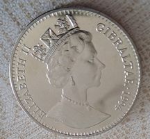 Münze Gibraltar 1994 2.8 ECU Kupfer/Nickel Stempelglanz
