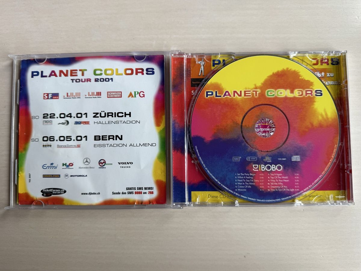 CDs: DJ BoBo - Planet Colors - CD – D'occasion à Oberried Brienz par Chyara 2
