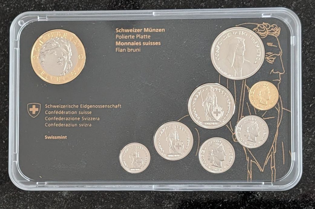 Tutti le monete: Münzsatz Schweiz 2026 pp – Nuovo e nell'imballaggio originale da Arch venduto da coinsandmore 3