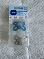 Neu 2-Pack Schnuller Nuggi MAM Original Start Silikon