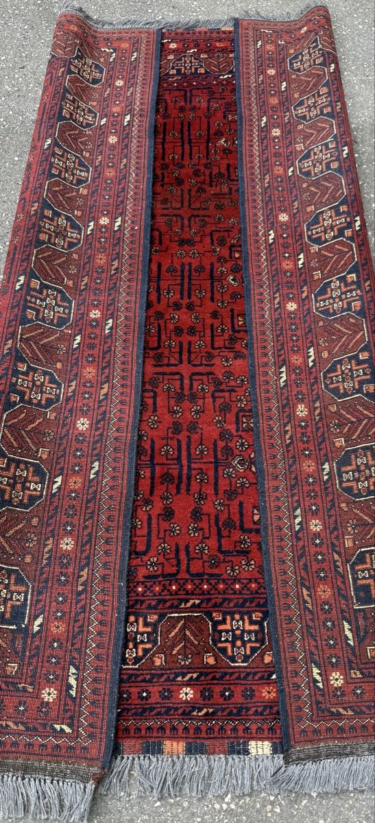 Teppiche: Schöner Orientteppich rot gemustert 200x153 .cm – Gebraucht aus Sempach von Star7 3