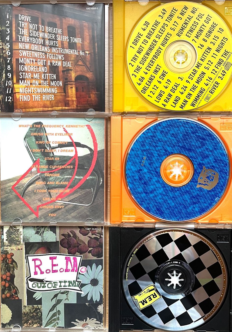 CDs: 3 CD’s R.E.M – D'occasion à Renan BE par johncactus 2