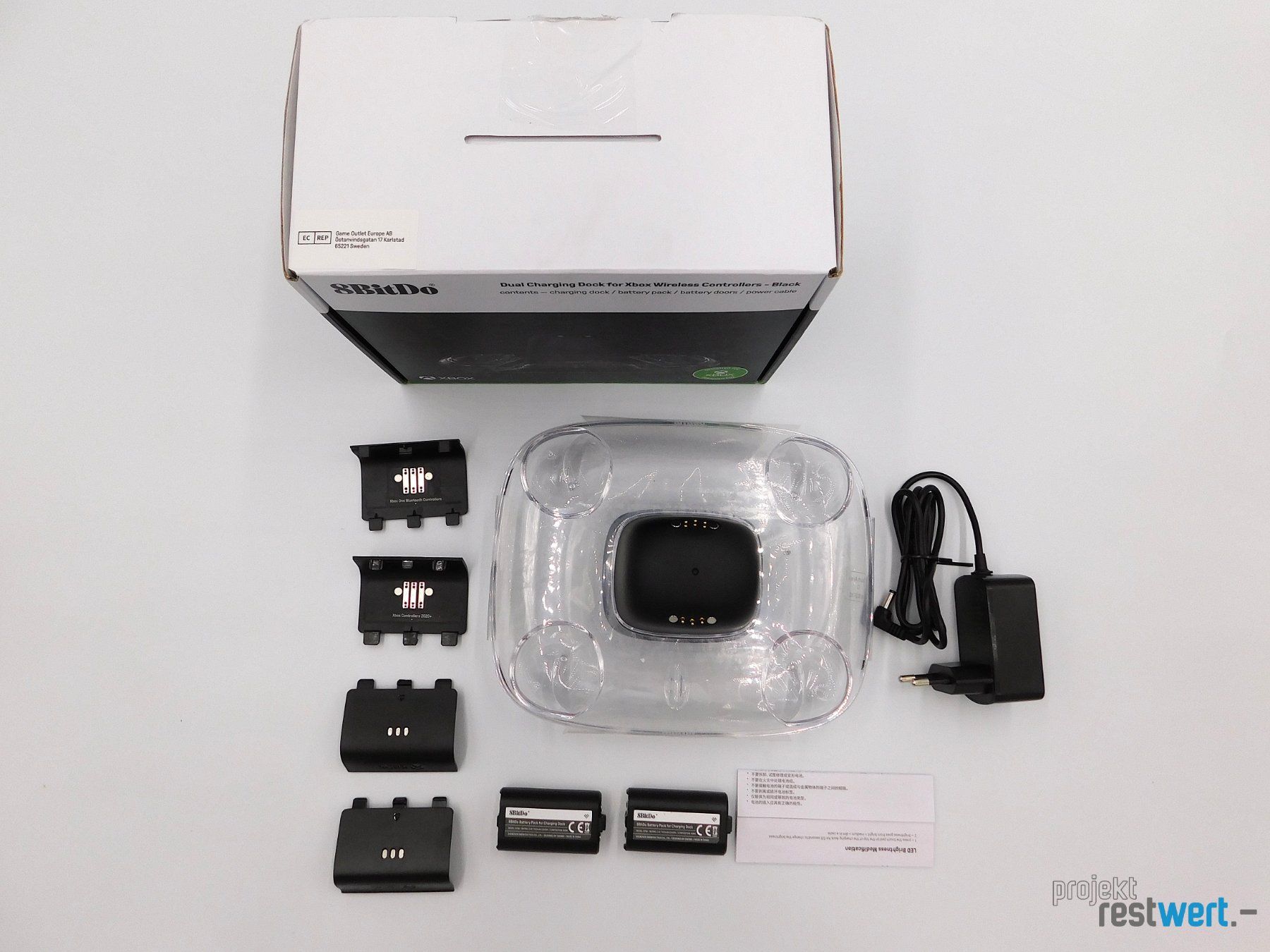 Microsoft Adapter & Kabel: Doppelladestation für Xbox Controller von 8BITDO – Gebraucht aus Bülach von restwert_buelach 2