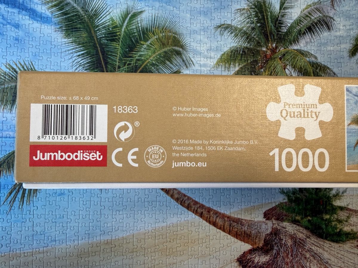 Puzzle: 1000 Puzzleteile Strand – Usato da Männedorf venduto da Dsonne 2