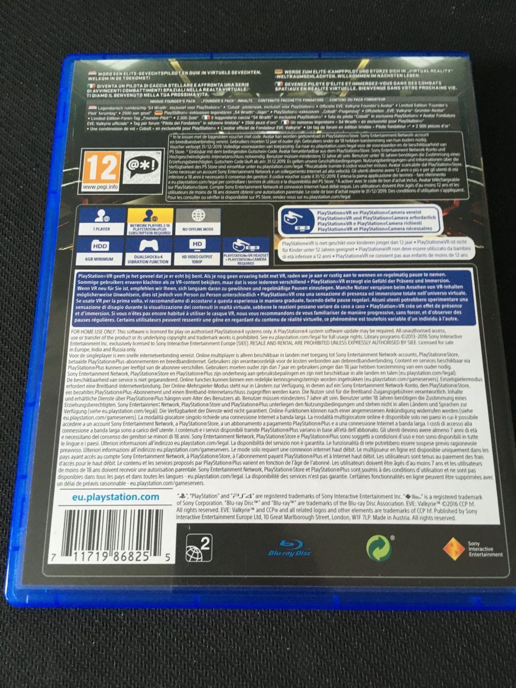 Sony Giochi: Eye Valkyrie - PS4 / Playstation 4 – Usato da St.Gallen venduto da Punktchen01 1