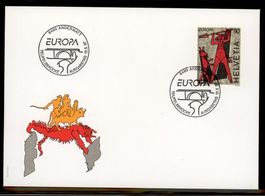 1997, FDC, Europa (Nr. 919)