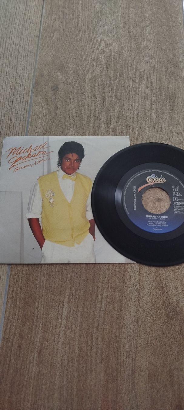 Dischi in vinile: 4 disques vinyle Michaël Jackson  – Usato da Genève venduto da Octo-puces 3