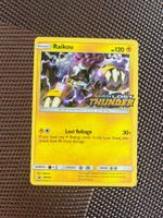 Pokemon Raikou Promo SM 150 Lost Thunder Stamp near Mint
