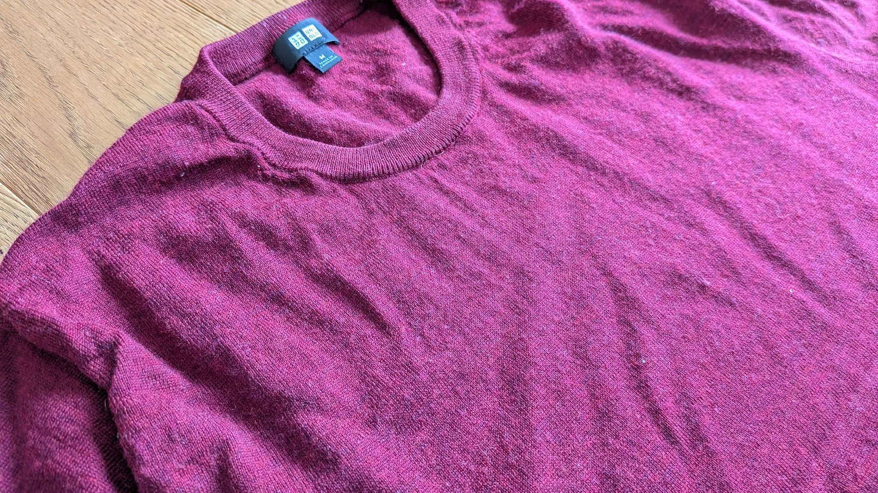 Uniqlo Maglioni & Felpe: Uniqlo Wollpulli Burgunderrot – Usato da Zürich venduto da broedl 5