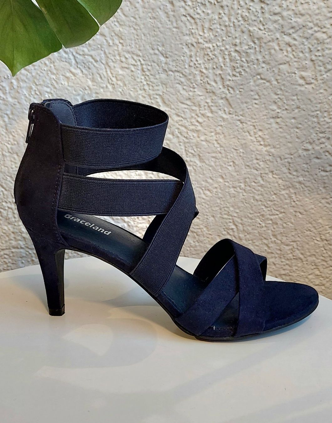 Graceland Scarpe da donna: Sandalette Marineblau Gr 37 - NEU – Nuovo e nell'imballaggio originale da Zizers venduto da toasty01 1